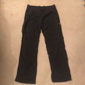 LULULEMON unlined studio pants. Size 10. Black